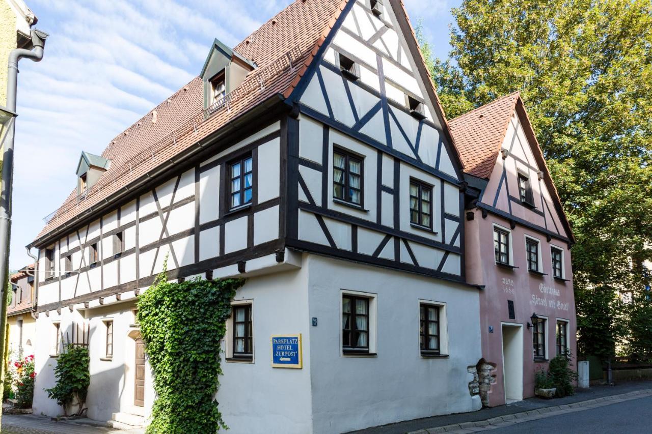 Hotel-Gasthof Zur Post Velburg Exteriör bild